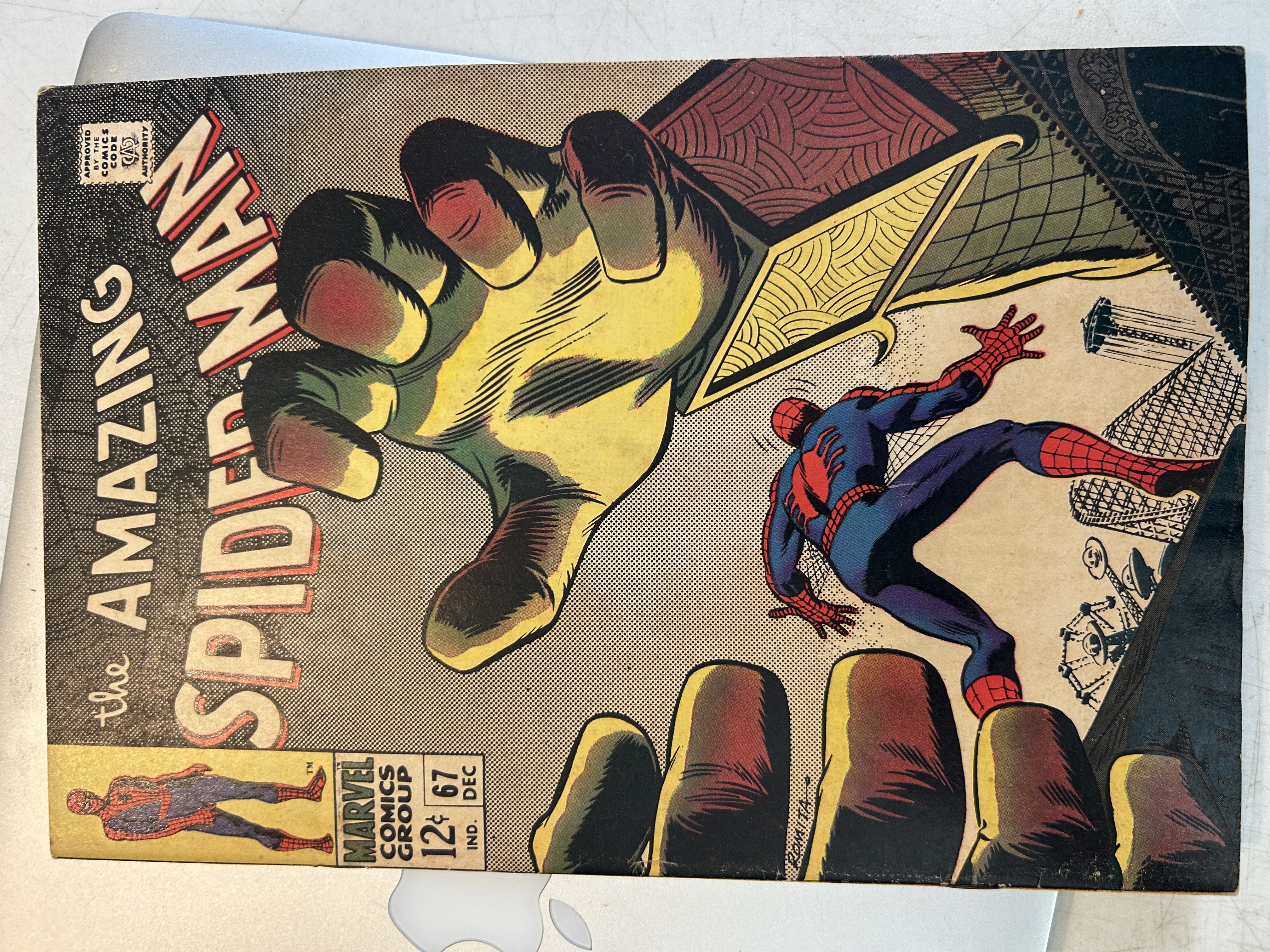 Amazing Spider-Man #67 Classic Romita Mysterio cover!
