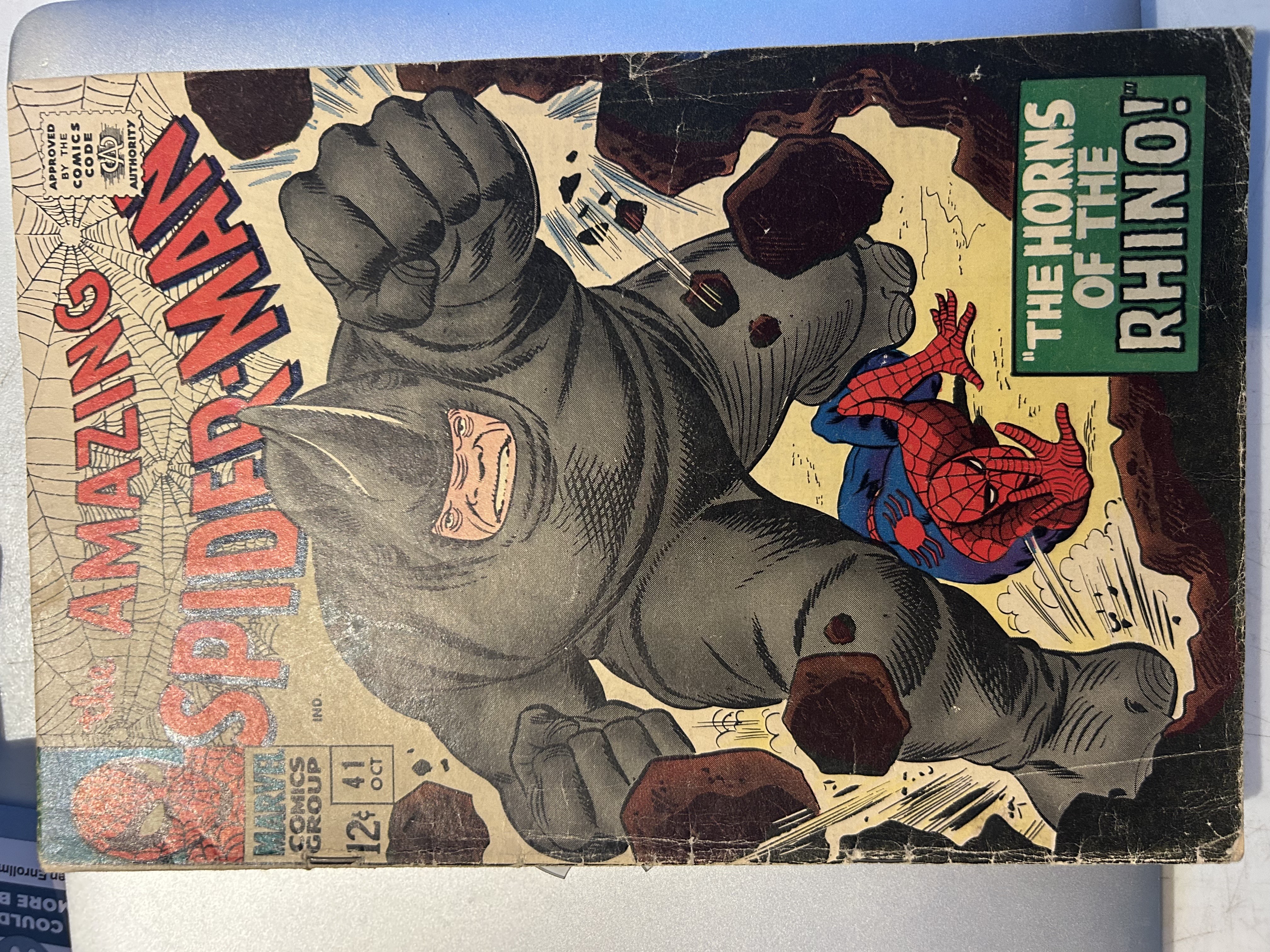 Amazing Spider-Man #41  1st Appearance of The Rhino!! Key book
