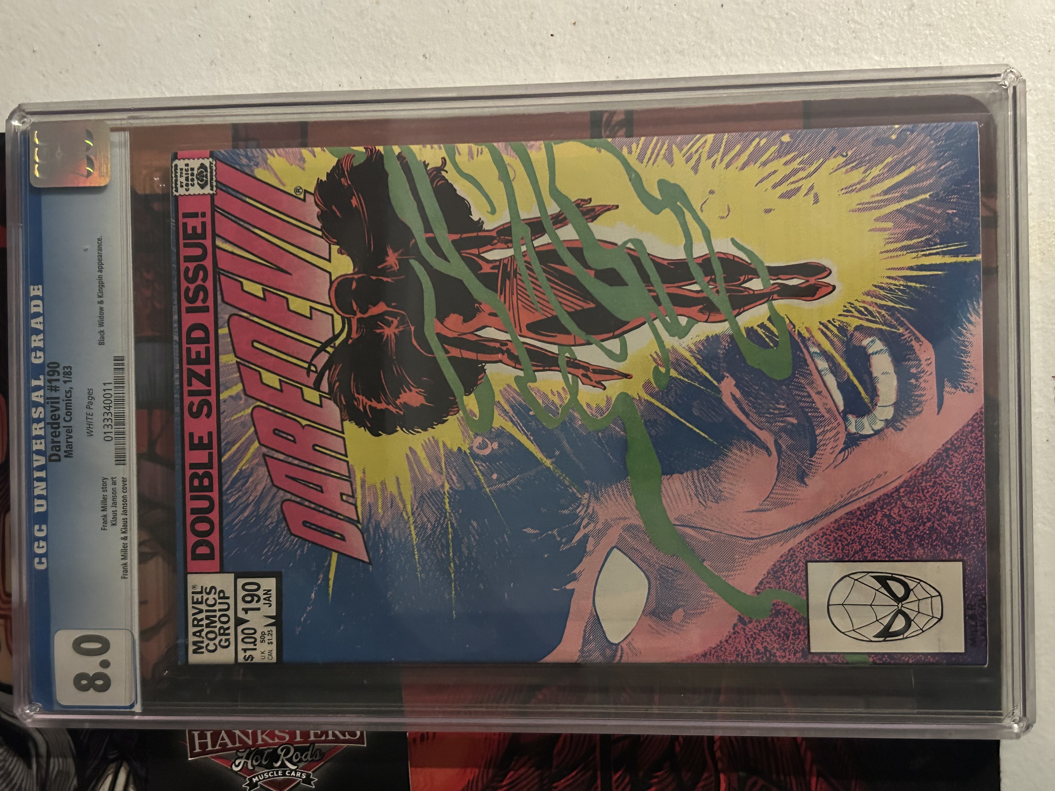Daredevil #190 Electra LIVES!! CGC 8.0