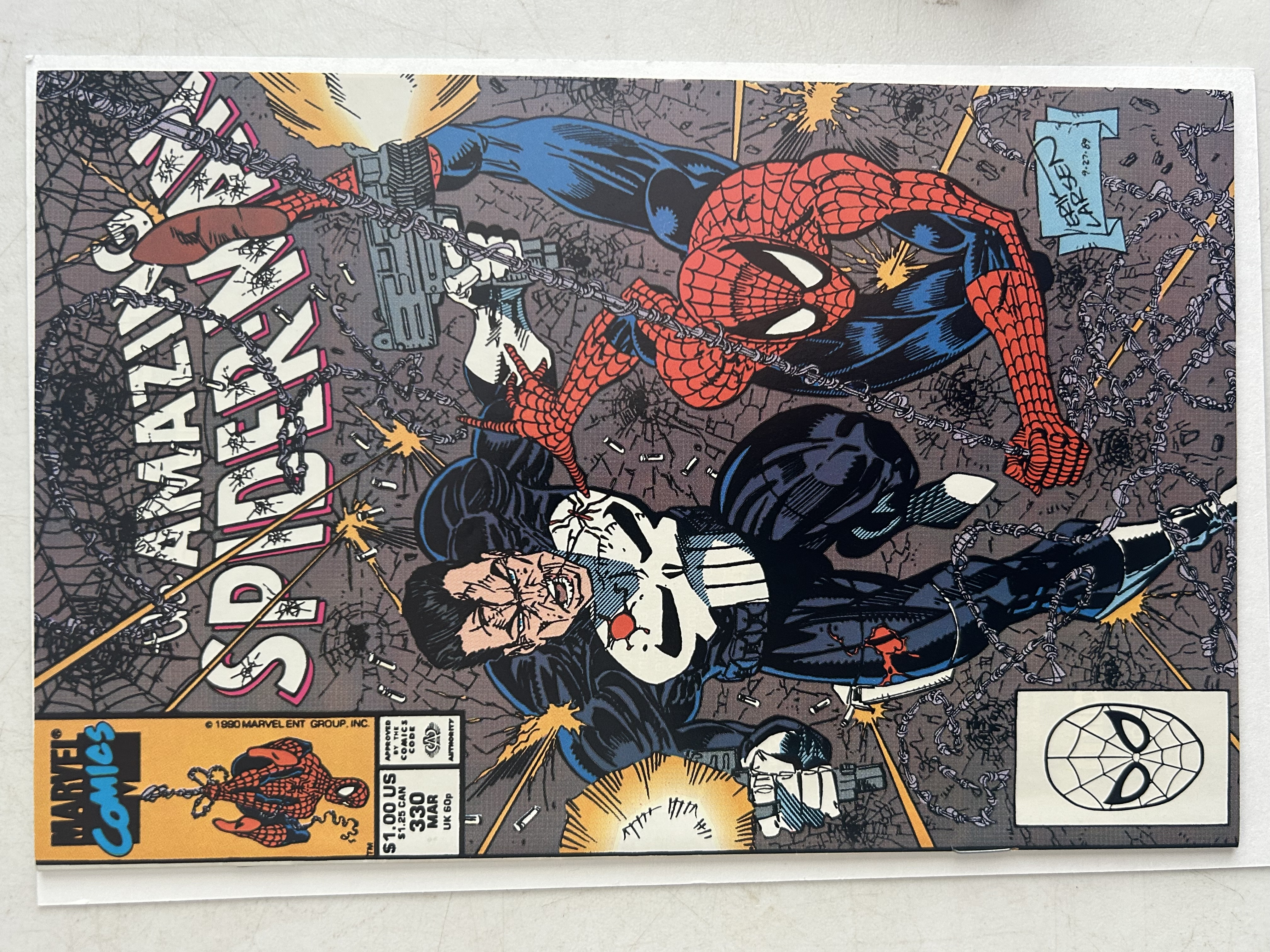 Amazing Spider-Man #330 PUNISHER!!