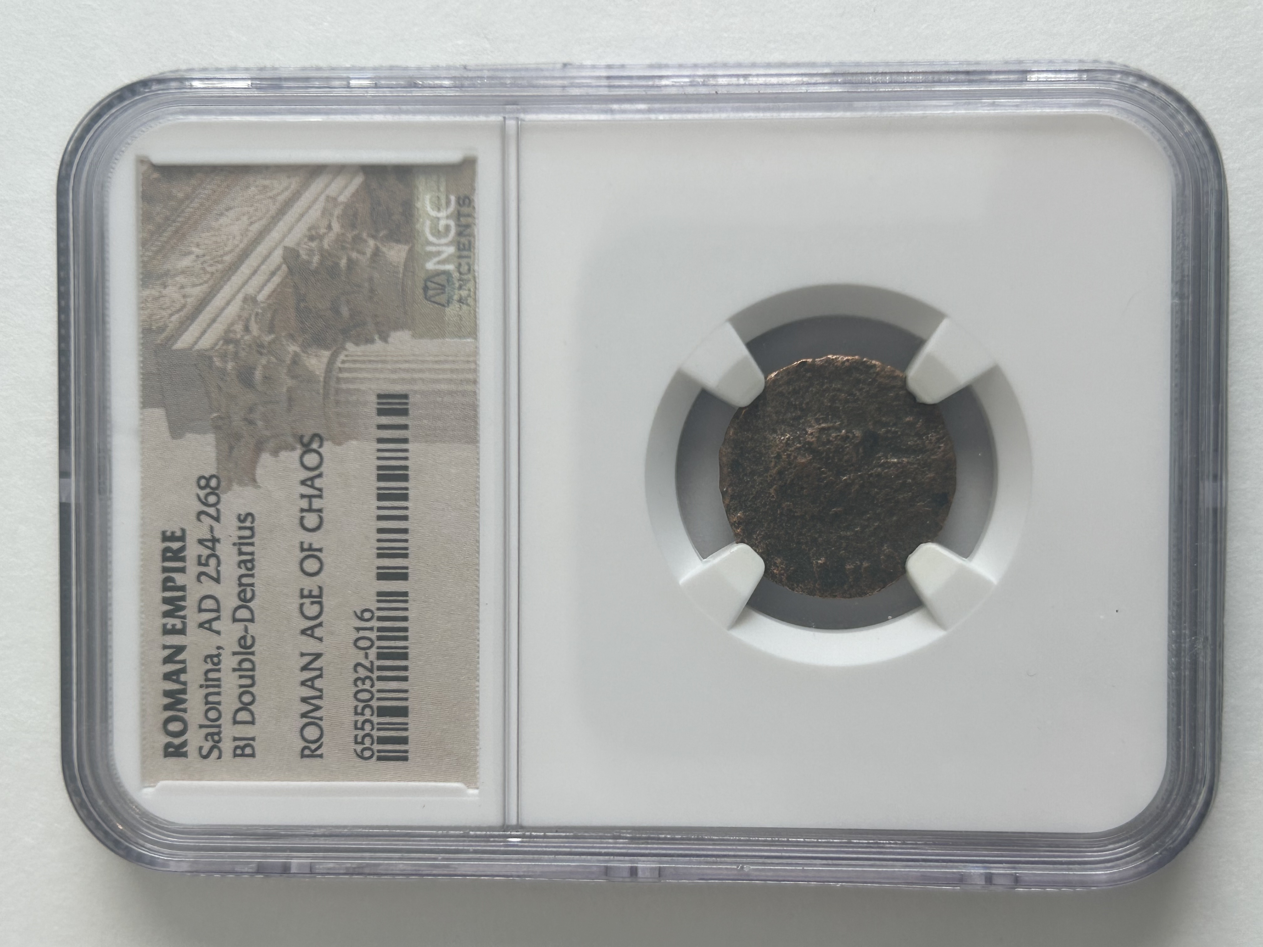 Roman Empire Salonia AD 254-268 Double Denarius